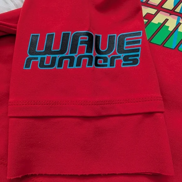 Opening Ceremony Rash Guard Medium Red - Picture 11 of 13